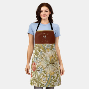 Delantal William Morris Strawberry Thief Apron