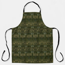 William Morris: Tulipano verde y Rosa Apron