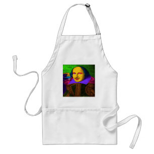 Delantal William Shakespeare Pop Art