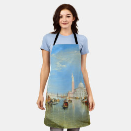Delantal William Turner - Venecia, Dogana y San Giorgio