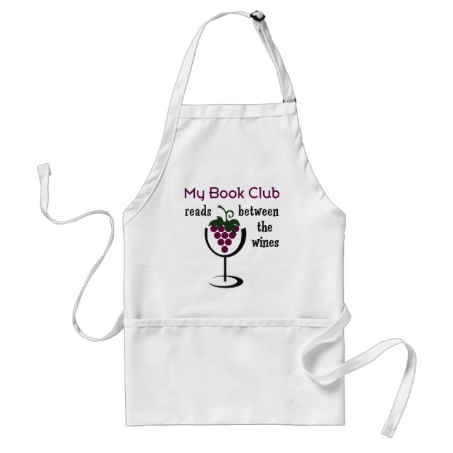 Delantal Wine Book Club (Frente)