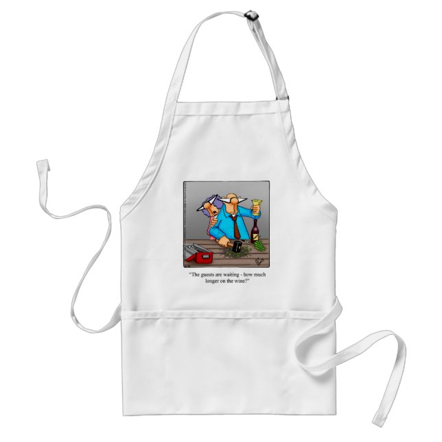 Delantal Wine Making Humor Apron (Frente)