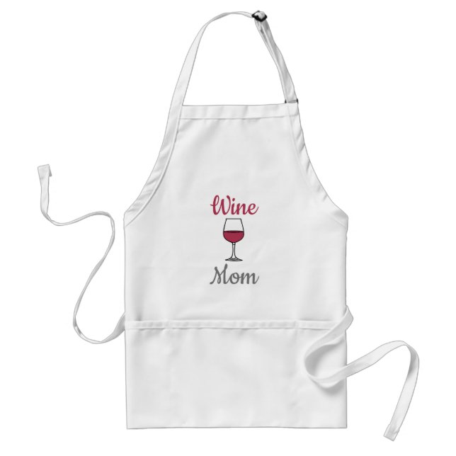Delantal Wine Mom (Frente)