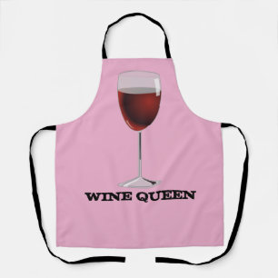 DELANTAL WINE QUEEN APRON