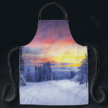 Delantal Winter scenery<br><div class="desc">Winter scenery</div>