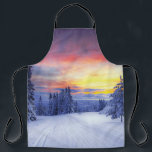 Delantal Winter scenery<br><div class="desc">Winter scenery</div>