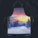 Delantal Winter scenery<br><div class="desc">Winter scenery</div>