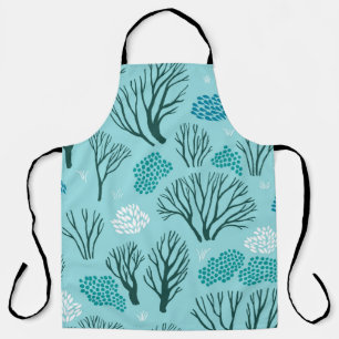 Delantal Winter Woodland: Vieja sin Marea