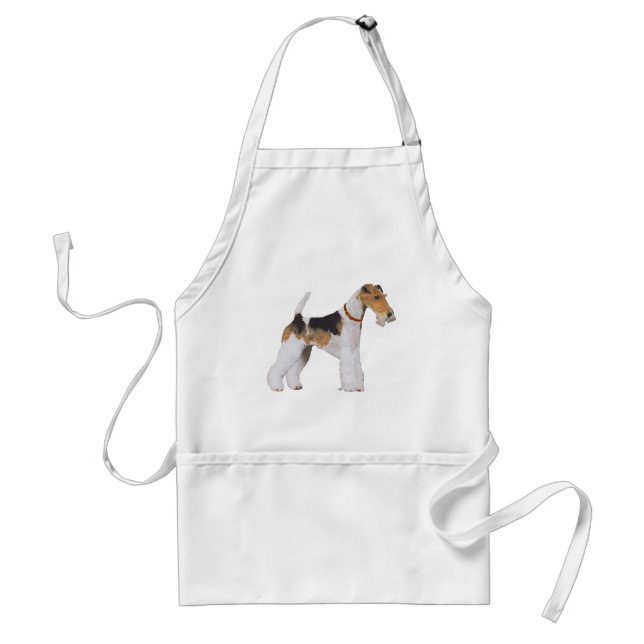 Delantal Wire Fox Terrier (Frente)