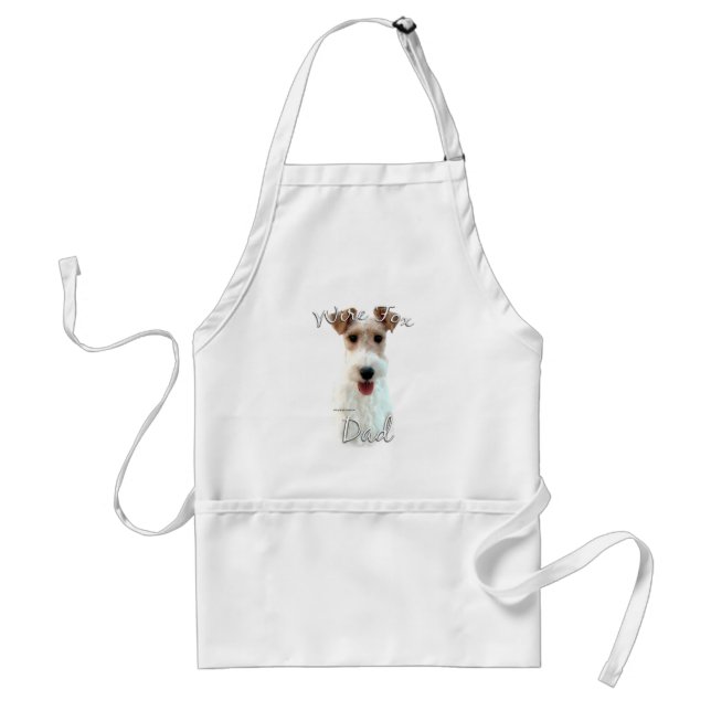 Delantal Wire Fox Terrier Dad 2 (Frente)