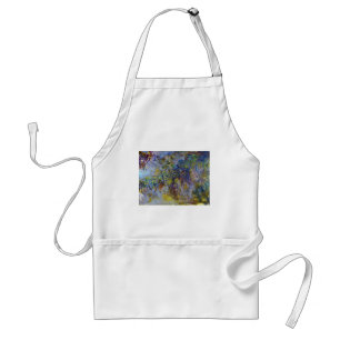 Delantal Wisteria (mitad derecha) por Claude Monet