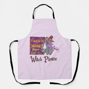 Delantal Witch Please - Witch Black Cat