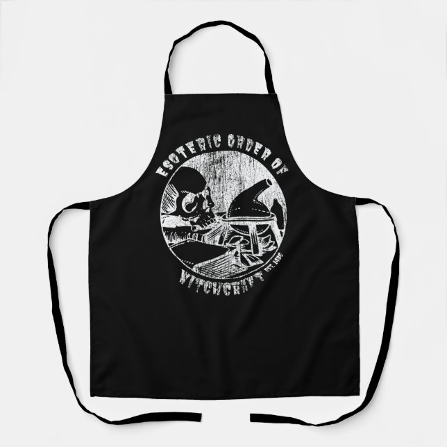 Delantal Witchcraft Magic Order Occult Witch Alchemist (Anverso)