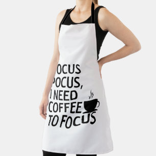 Delantal Witchy Coffee Halloween Apron