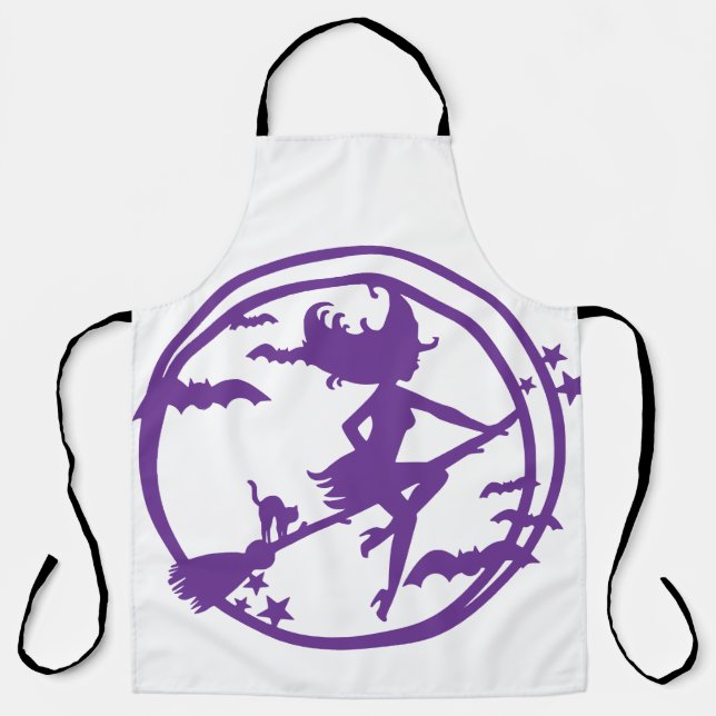 DELANTAL WITCHY MOON (Anverso)