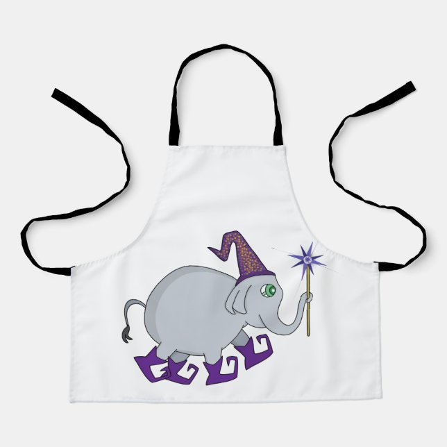 Delantal Wizard Elephant (Anverso)