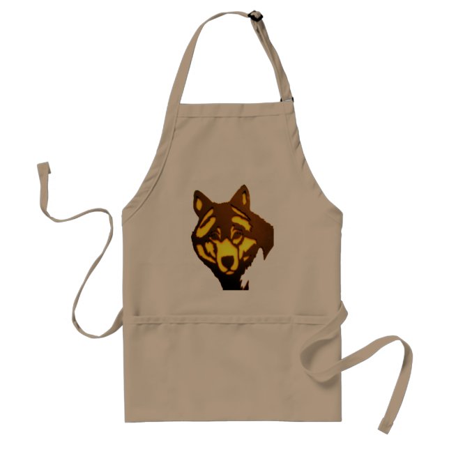 Delantal Wolf 1, Apron (Frente)