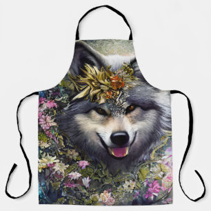 Delantal Wolf in the Woods