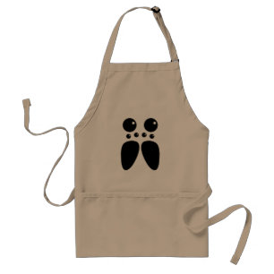 Delantal Wolf Spider Face Apron