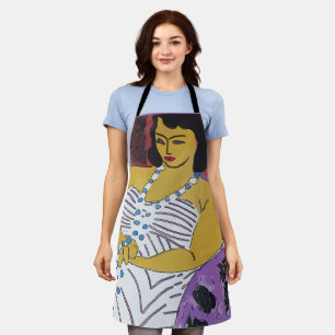 Delantal Woman and Wine Design agregar texto, Apron