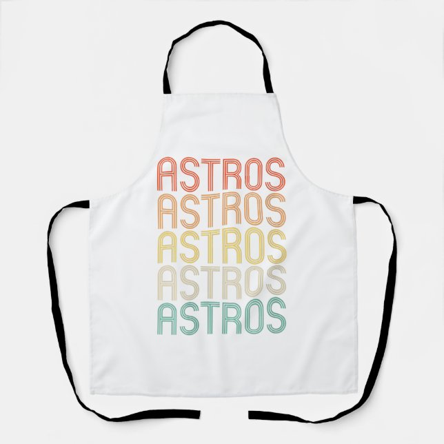 Delantal Womens Astros  (Anverso)