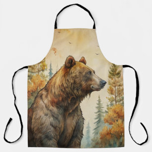 Delantal Woodland Bear Apron
