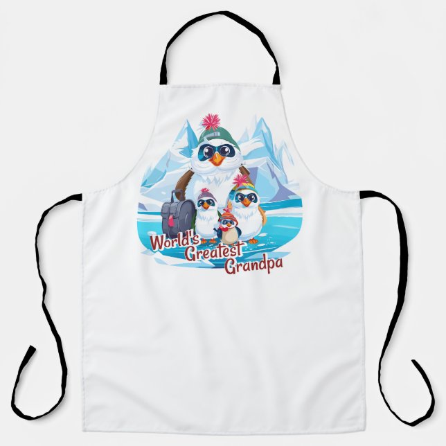 Delantal World Grestest Grandpa (Anverso)