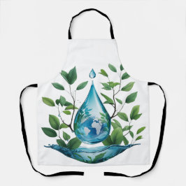 Delantal World Water Day