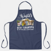 World's Best Grandpa Custom 3 Photo Collage