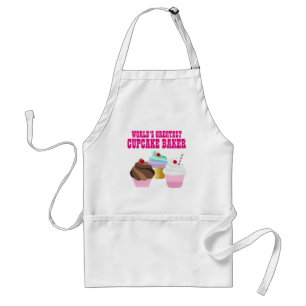 Delantal Worlds Greatest CUPCAKE BAKER - Cute Fun