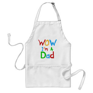 Delantal WOW, soy papa de camisetas y GIfts