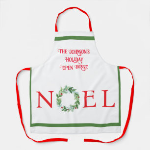 Delantal Wreath Wreath PERSONALIZA acuarela