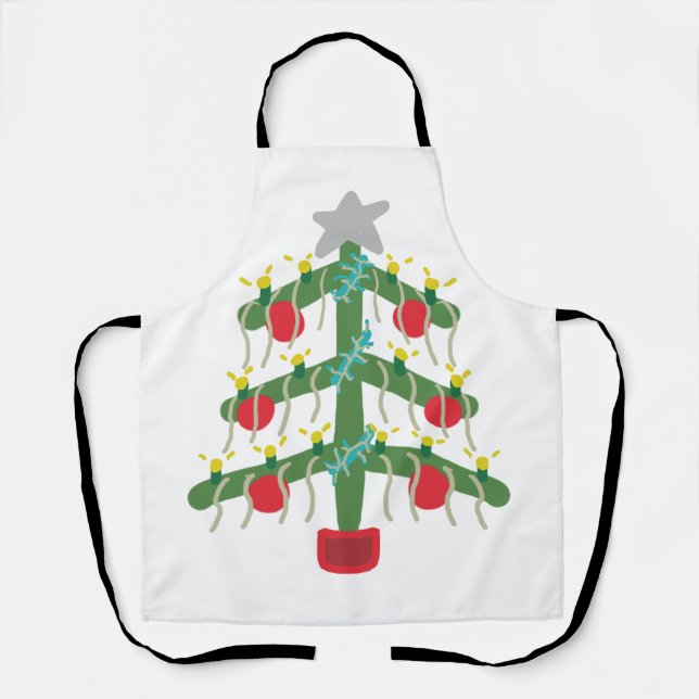Delantal Xmas Tree (Anverso)