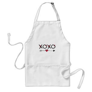 Delantal XOXO Valentines