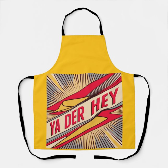 Delantal Ya Der Hey (jerga de Wisconsin) (Anverso)