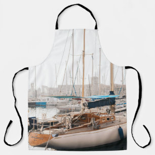 DELANTAL YACHT BLANCA EN BAY