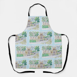 Delantal Yellow Historic Villa