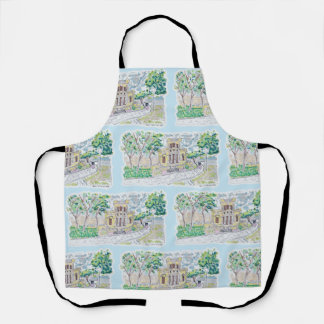 Delantal Yellow Historic Villa