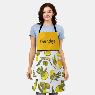 Delantal Yellow Olive Oil Apron