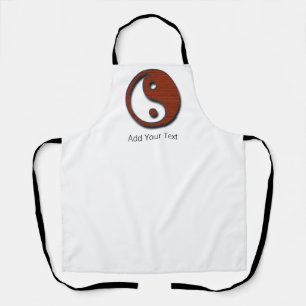 Delantal Yin Yang por Shirley Taylor