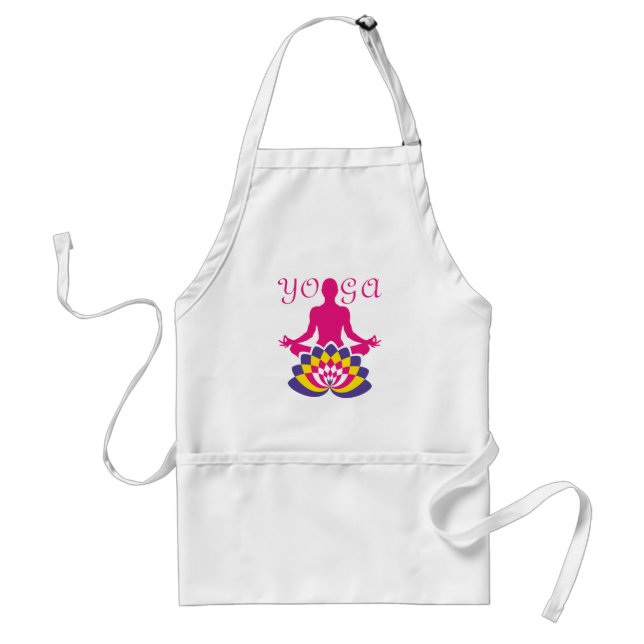 Delantal Yoga Flor de Loto (Frente)