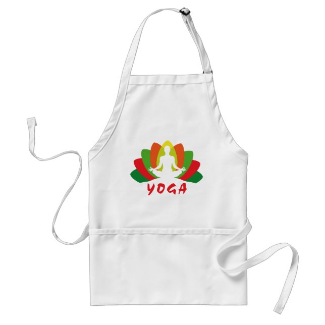 Delantal Yoga Flor de Loto (Frente)
