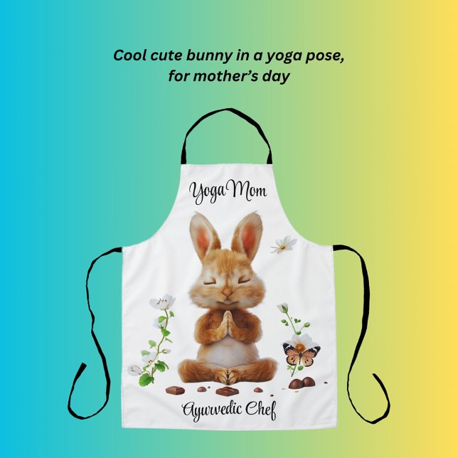 Delantal Yoga Mom Ayurvedic Chef (Subido por el creador)