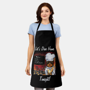 DELANTAL YORKIE POO   CHEF    
