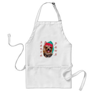 Delantal Yorkshire Terrier Santa Paws