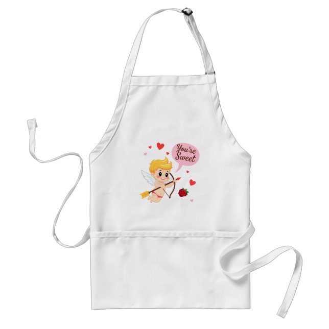 Delantal “You’re Sweet” Cupid Apron (Frente)