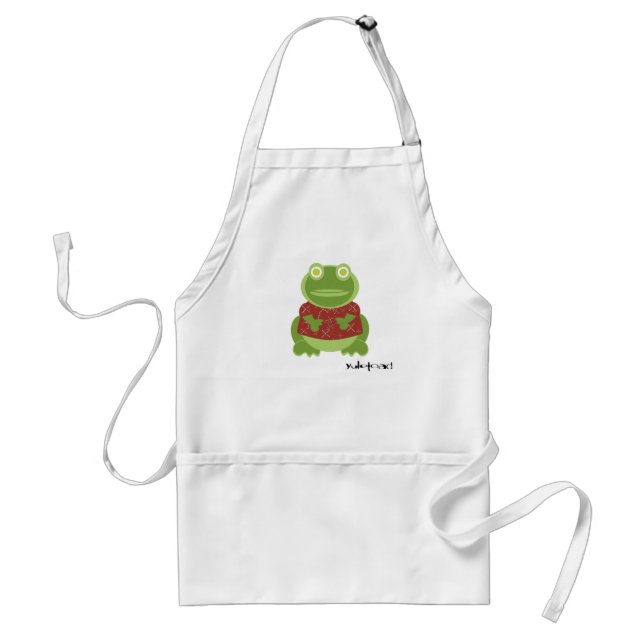 Delantal yuletoad en la cocina (Frente)