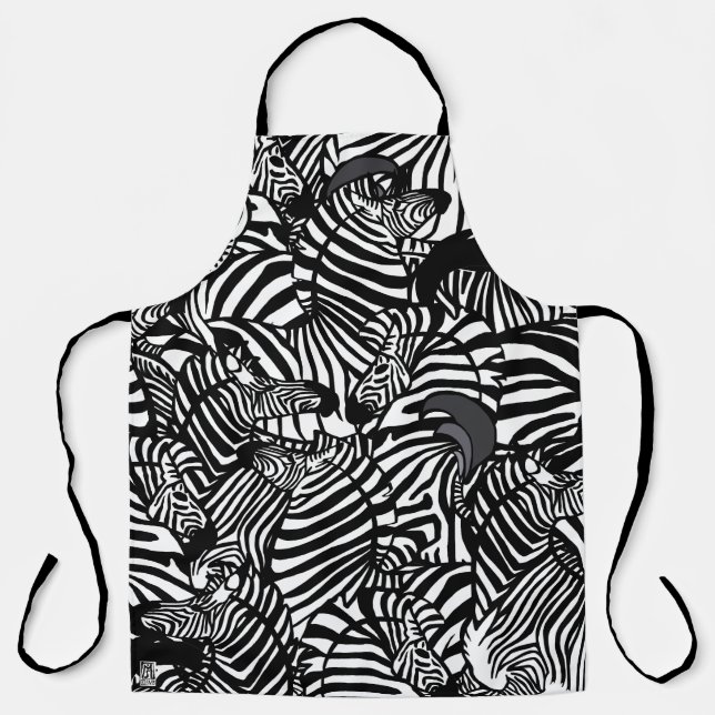 Delantal Zebra Group Apron (Anverso)