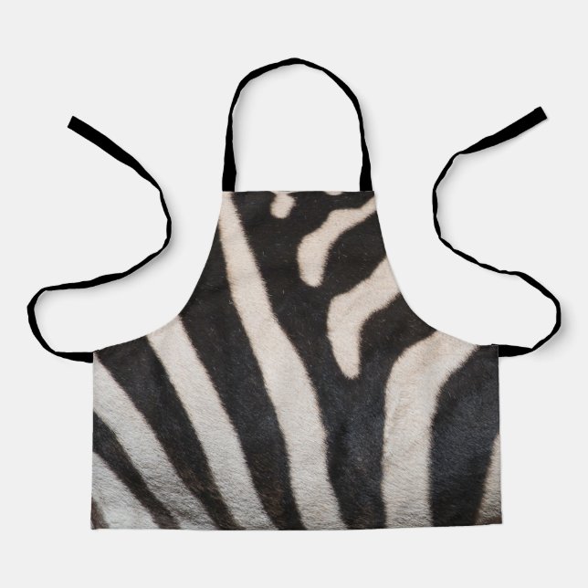 DELANTAL ZEBRA SKIN (Anverso)