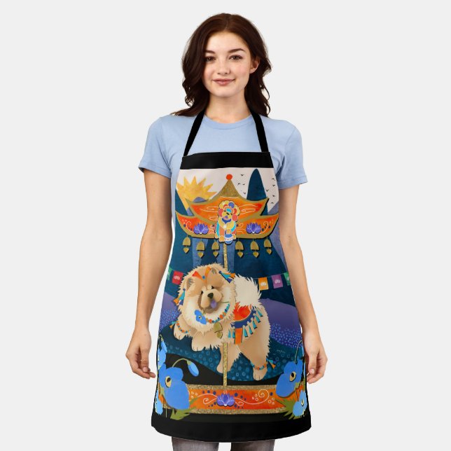 Delantal ZEN CARNIVAL Chow - Apron en 3 tamaños Apron (Gastado)